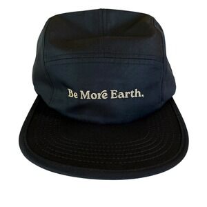 Be More Earth Nature's Sunshine Hat Black 5 Panel Cap Unisex Granola Girl